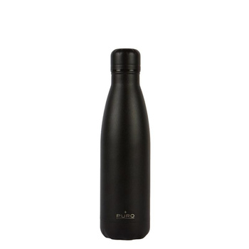 PURO ICON - Butelka termiczna ze stali nierdzewnej 500 ml (Black) (Powder Coating)