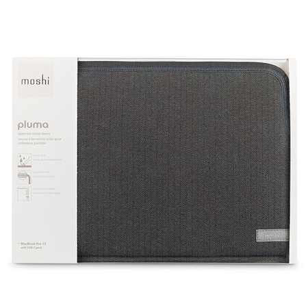 Moshi Pluma - MacBook Pro 13" (2020/2018/2017/2016) / Surface Pro (2017) Abdeckung (Fischgrätengrau)