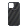 Audi Carbon Fiber - Case for iPhone 12 / iPhone 12 Pro (Black)