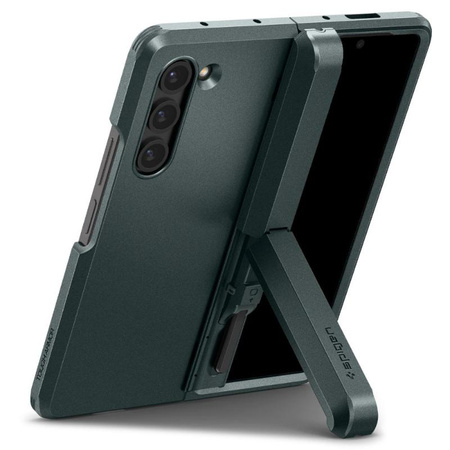 Spigen Tough Armor Pro Pen - Gehäuse für Samsung Galaxy Z Fold 5 (Abyss Green)