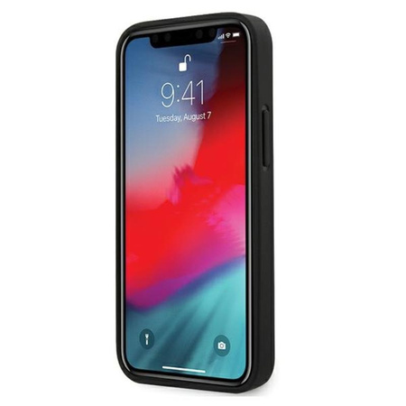 Guess 4G Triangle Collection - pouzdro pro iPhone 12 mini (šedé)