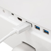 Moshi USB-C auf DisplayPort Kabel - Aluminium Adapter von USB-C auf DisplayPort 5K/60fps (silber)