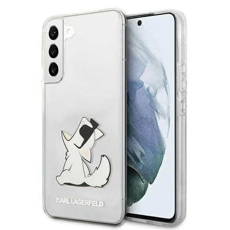Karl Lagerfeld Choupette Fun - Samsung Galaxy S22 Tasche (Transparent)