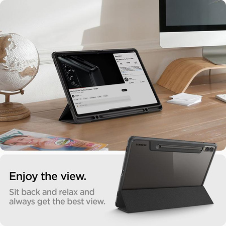 Spigen Ultra Hybrid Pro - tok Samsung Galaxy Tab S9+ 12.4" (fekete)