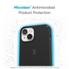 Speck CandyShell Pro + MagSafe - iPhone 14 Plus Tasche mit MICROBAN-Beschichtung (Schwarz / Schiefergrau)