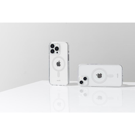 Moshi Arx Clear Slim Hardshell Case - iPhone 13 Pro Max MagSafe Case (Crystal Clear)