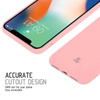 Crong Soft Skin Cover - pouzdro pro iPhone Xs / X (růžové)
