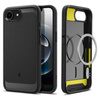 Spigen Rugged Armor MagSafe - Case for iPhone 16e (Matte Black)