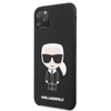 Karl Lagerfeld Fullbody Silicone Iconic - iPhone 11 Pro Max Case (Black)