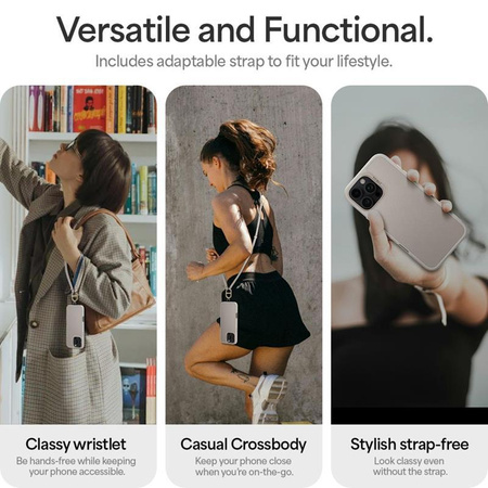 Spigen Cyrill Kajuk Classic Charm MagSafe - pouzdro pro iPhone 16 Pro (krémové)