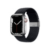 Crong Wave Band – Pletený řemínek pro Apple Watch 38/40/41/42 mm (grafitový)