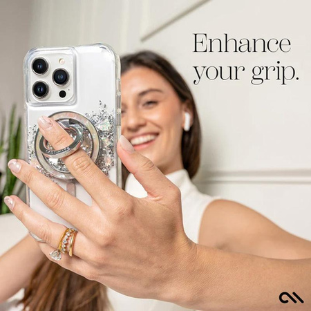 Case-Mate Magnetic Ring Stand - MagSafe Fingerhalter mit Standfunktion (Perlmutt)