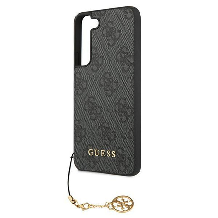 Kolekce Guess 4G Charms - pouzdro pro Samsung Galaxy S22 (šedé)