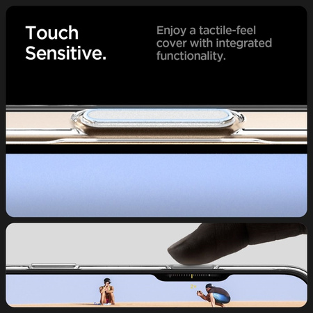 Spigen Thin Fit T Mag MagSafe – Hülle für iPhone 16 Pro (Clear / White)