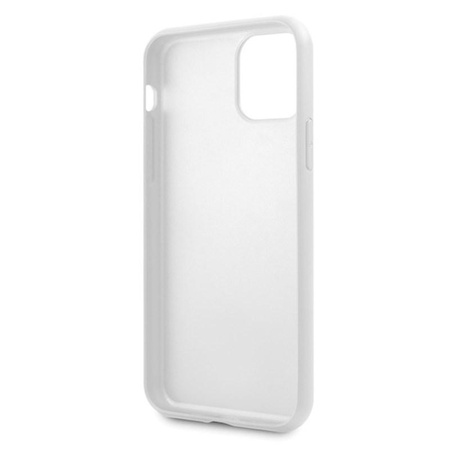 Guess Márvány edzett üveg keménytok - iPhone 11 Pro tok (fehér)