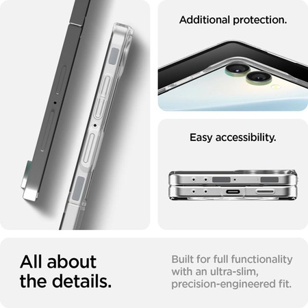 ETUI MAGSAFE SPIGEN DO GALAXY Z FLIP 7, Przezroczyste, Magnetyczne, Case