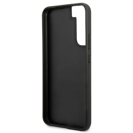 Guess 4G Metall Gold Logo - Samsung Galaxy S22 Gehäuse (grau)