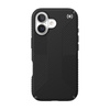 Speck Presidio2 Grip MagSafe - iPhone 17 Case (Black / Slate Gray / White)