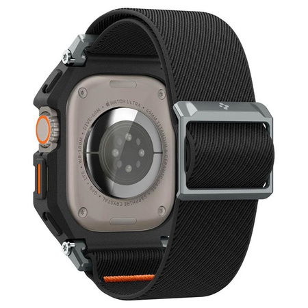 Spigen Lite Fit "Pro" - Pouzdro s řemínkem pro Apple Watch Ultra 1/2 49 mm (Matně černé)