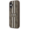 Guess 4G Printed Stripes MagSafe - Hülle iPhone 17 (braun)
