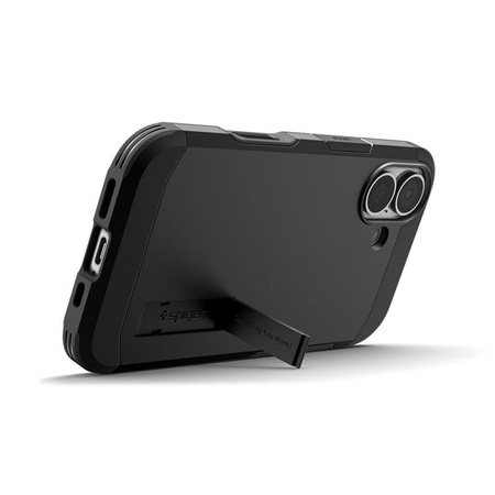 ETUI DO IPHONE 17 do MAGSAFE SPIGEN TOUGH ARMOR ORYGINALNE CZARNE CASE