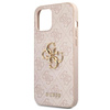 Guess 4G Big Metal Logo – Etui iPhone 12 Pro Max (różowy)