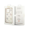 Guess Peony Glitter Case - Coque iPhone 14 Pro Max (Transparent)
