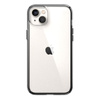 Speck Presidio Perfect-Clear with Impact Geometry - iPhone 15 Plus / 14 Plus Case with MICROBAN Coating (Clear / Black)