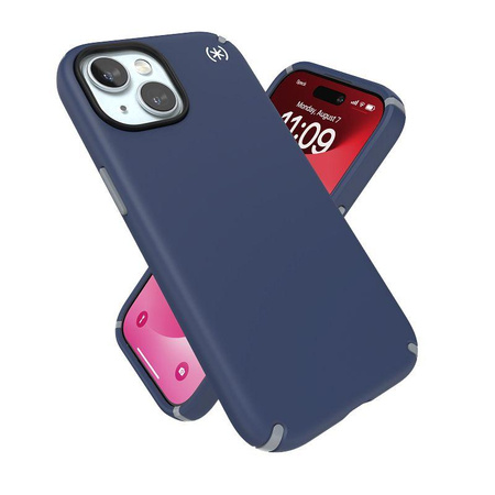 Speck Presidio2 Pro Magsafe - iPhone 15 Case (Coastal Blue / Dustgrey / White)