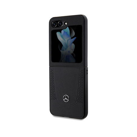Mercedes Leather Urban Line - Etui Samsung Z Flip 5 (czarny)