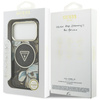 ETUI DO IPHONE 17 PRO do MAGSAFE GUESS CZARNE ORYGINALNE ELEGANCKIE KWIATY