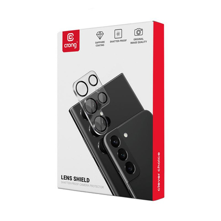 Crong Lens Shield - Camera and Lens Glass for Samsung Galaxy S23 Ultra