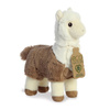 Eco Nation – Plush Toy / Cuddly White-Brown Alpaca 24 cm Eco-Friendly