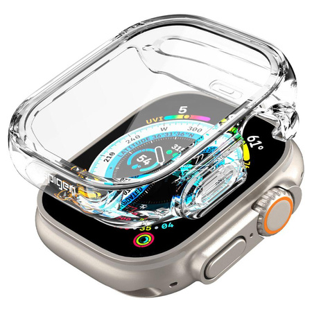 Spigen Ultra Hybrid - Gehäuse für Apple Watch Ultra 49 mm (Transparent)