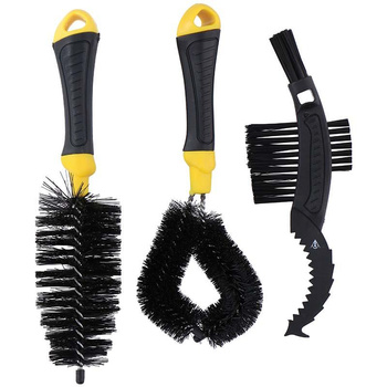 Dunlop - Kerékpár tisztítókefe készlet (fekete)