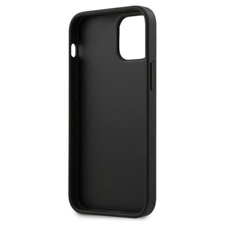 Karl Lagerfeld Saffiano Ikonik Karl`s Head - iPhone 12 / iPhone 12 Pro Tasche (schwarz)