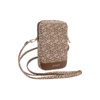 Guess Zip GCube Bottom Stripe - Phone Bag (brun)