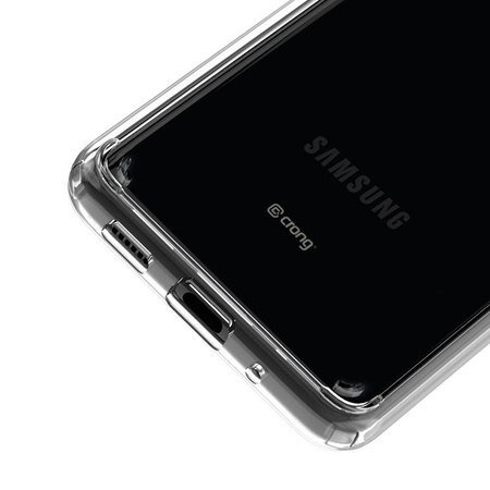 Crong Crystal Shield Cover - Etui Samsung Galaxy S20 (przezroczysty)