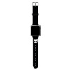 Karl Lagerfeld Silicone Choupette Head - Bracelet pour Apple Watch 38/40/41 mm (noir)