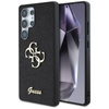 Guess Fixed Glitter Big 4G Metal Logo - Case for Samsung Galaxy S25 Ultra (black)