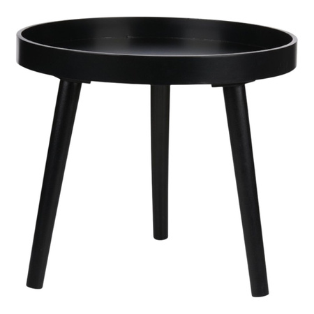 Arti Casa - Round Coffee Table for Living Room 40x36 cm (Black)