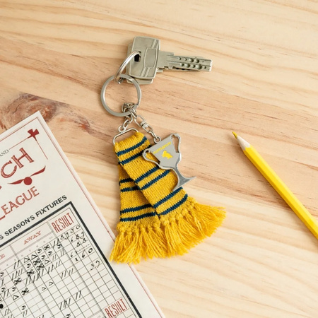 Harry Potter - Hufflepuff Scarf Keychain