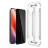 Spigen GLAS.TR EZ FIT Privacy 2-Pack - Edzett üveg adatvédelmi szűrővel iPhone 16 Pro készülékhez 2 db