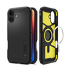 Spigen Tough Armor Mag MagSafe - Hülle für iPhone 16 (Schwarz)