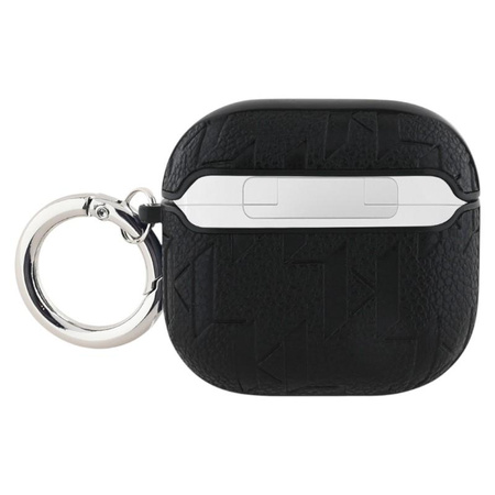Karl Lagerfeld Monogram Karl & Choupette Head - AirPods 4 tok (fekete)