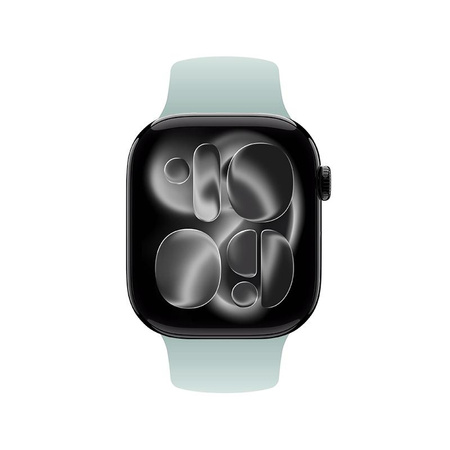 Crong Liquid - Apple Watch szíj 44/45/46/49 mm (mentazöld)