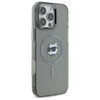 Karl Lagerfeld IML Metal Choupette Head MagSafe - pouzdro pro iPhone 16 Pro Max (černé)