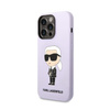 Karl Lagerfeld szilikon NFT Ikonik - iPhone 14 Pro Max tok (lila)