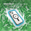 Speck Presidio Perfect-Clear ClickLock & Magsafe - Etui iPhone 15 (Clear / Frosted Black / Slate Grey)