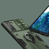 Nillkin CamShield Armor - Samsung Galaxy S21+ tok kamerafedéllel (fekete)